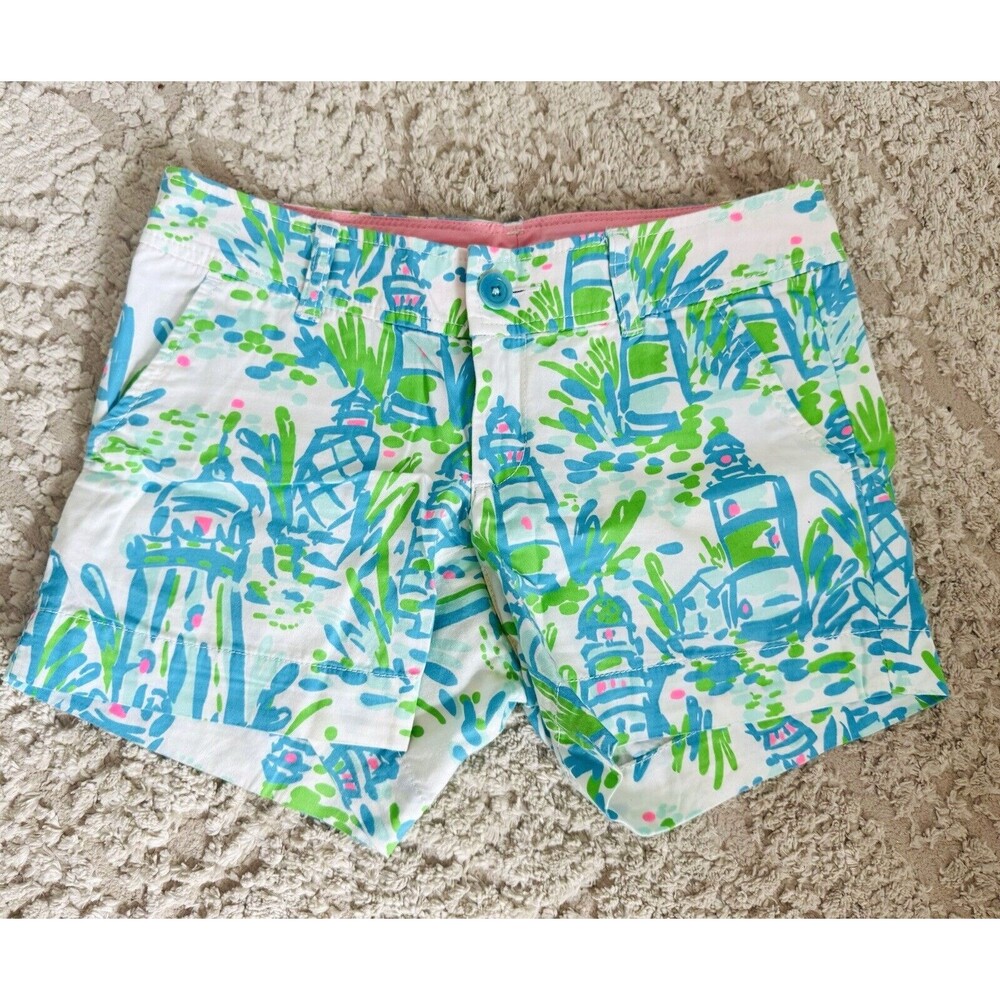 Lilly Pulitzer womens  Callahan Shorts 00 Multicolor